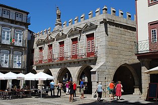 Antiguo ayuntamiento de Guimarães.