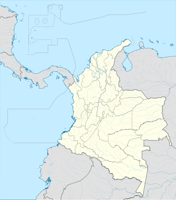 Mapa de localización Colombia