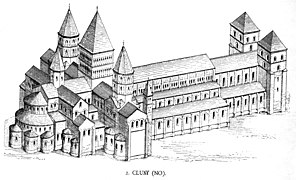 Reconstrucción de la abadía