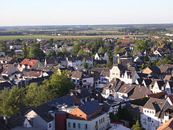 Aerial view of Rheinbach