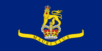 Bandera del Gobernador General de Mauricio (1968-1992)