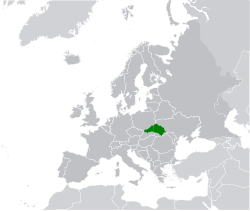 Галиция върху днешната карта на Европа
