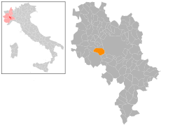 Tigliole - Localizazion