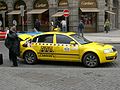 Škoda Superb I jako pražské taxi