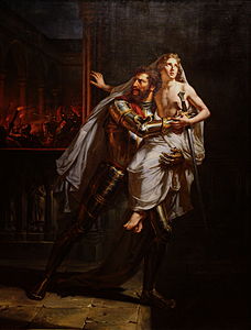 Tanneguy du Châtel che salva il Delfino (1827), Museo delle Belle Arti di Rennes.