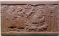Image 41Domesticated animals on a Sumerian cylinder seal, 2500 BC (from History of agriculture)