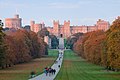 Windsor Castle, viewed from the Long Walk