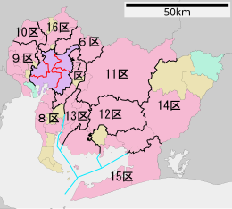 Carte de la circonscription.