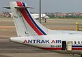 Eine Aerospatiale ATR 42 der Antrak Air am 29.09.2006 auf dem Flughafen Flughafen Kotoka Intertional Airport Accra