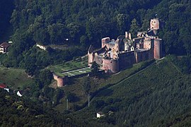 Burg von Nordosten