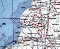 Daman na mapie z 1956