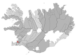 Lage von Garðabær