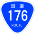 National Route 176 shield