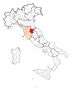 Location of Italia