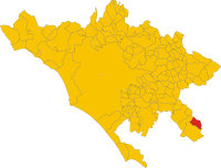 Locatie van Gorga in Rome (RM)