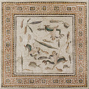 Marine Mosaic, 200–230 CE