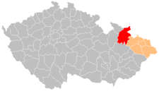 Okres Bruntál na mapě