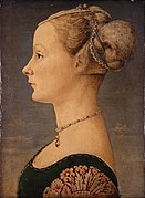 Bildnis einer jungen Frau (Piero del Pollaiuolo, ca. 1470)