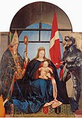 Золотурнская Мадонна. 1522. Художественный музей, Золотурн, Швейцария