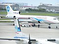 ウラジオストク航空（新塗装）のTu-154M