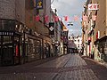 Arnhem, vista en la Vijzelstraat para el Giro de Italia