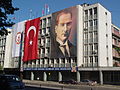土耳其街頭處處懸掛凱末爾的肖像畫