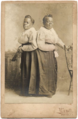 De siamesiske tvillingene Millie og Christine McCoy (1851–1912). Foto: ca. 1890–1900