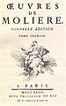 Molières Werke, 1734