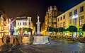 Der Neptunbrunnen auf dem Nordermarkt