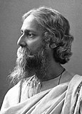 Portrait of Rabindranath Tagore taken in 1909