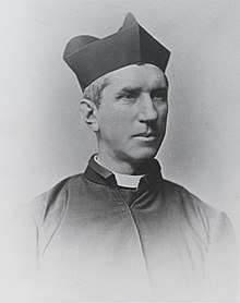 Portrait of Robert W. Brady in ecclesiastical attire