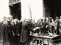 Image 7Sánchez Cerro during the signing ceremony of the new constitution on April 9, 1933. (from History of Peru)