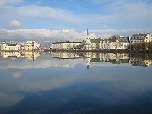 Tjörnin, plas in het centrum