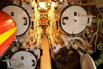 U-995 forward torpedo tubes