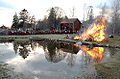 Walpurgisnacht (Valborgsmässoafton) nabij Stockholm