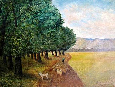 Landscape with Sheep