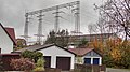 Drei-Ebenen-Abspannportal für 110 kV in Altdorf