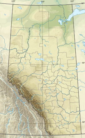 Mount Kitchener is located in Alberta