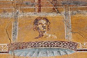 Fresco na Casa dos amoriños dourados, en Pompeia.