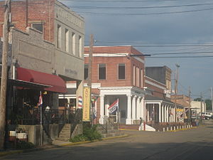 Downtown Arcadia, Louisiana