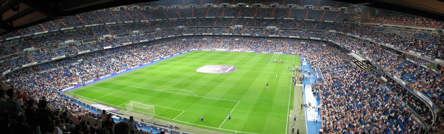 Santiago Bernabéu staadioni panoraampilt