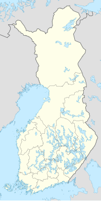Раума на карти Финске
