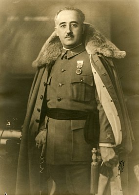 Francisco Franco, 1930.