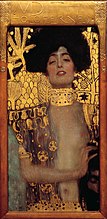 Judith I, de Gustav Klimt. La peinture en 1901 sur Commons