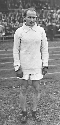 Hannes Kolehmainen vuonna 1920.