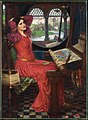 I am half sick of shadows, said the lady of shalott by John William Waterhouse