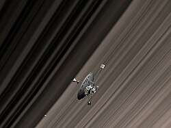 土星の環を探査するパイオニア11号