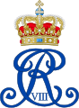 Monogramme du roi Christian VIII.