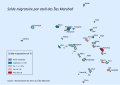 Solde migratoire aux Îles Marshall.