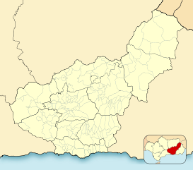 Necrópolis megalítica de Panoría ubicada en Provincia de Granada